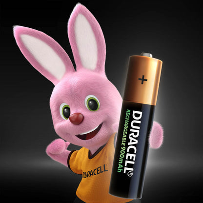 Duracell Duracell Aaa Pre-cargadas Con 900 Mah, Hasta 100 Recargas, Contiene 1 Paquete Con 6 Unidades, color, 6 count, pack of/paquete de