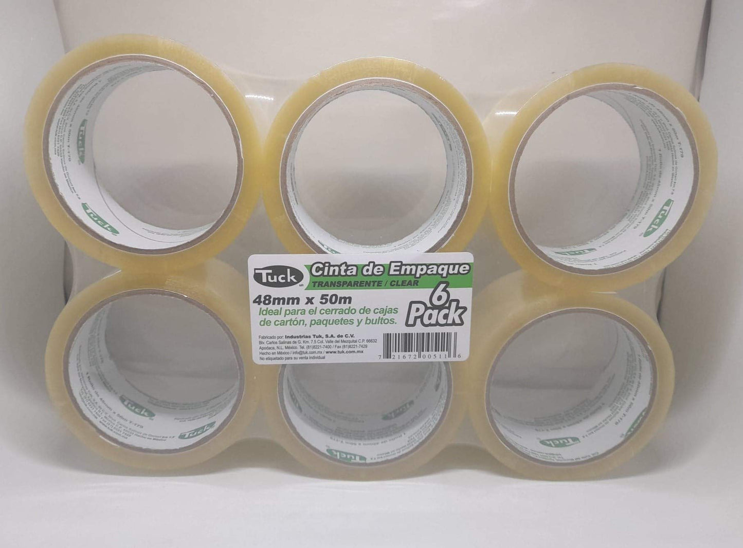 Tuk - Cinta Adhesiva Empaque Tr Tuk 179 Transp. 48 X 50 Mts. C/6