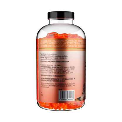 Aceite De Salmon Noruego Omega 3 All Nature 320 Cápsulas Varios artistas
