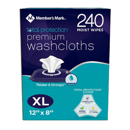 Member's Mark Adult Washcloths 240ct