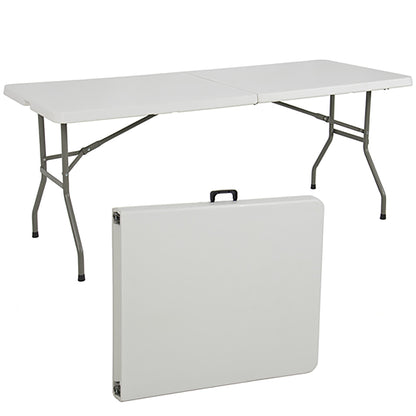 Lifetime - Mesa Rectangular Tipo Portafolio 1.83 m Blanca 80167 Lifetime