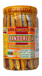TAMA - ROCA - Banderilla Tama-Roca Tamarindo - Palitos de caramelo mexicanos contiene 30 piezas de caramelo picante de Tamarindo con sal y chile - Juego de 3