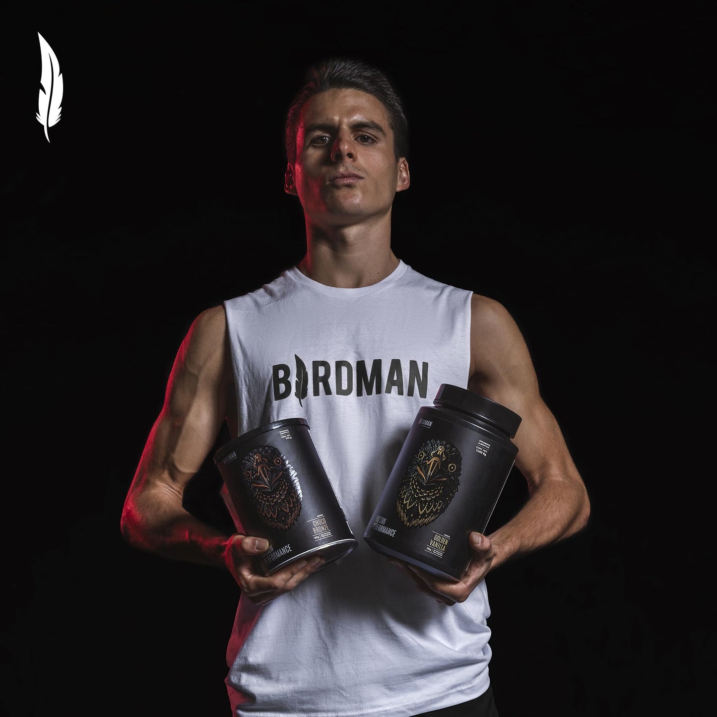 Birdman Falcon Performance Proteina Premium Alto Rendimiento En Polvo, 30gr proteina y 3gr Creatina por porción, Sin Inflamacion, Sin Acne