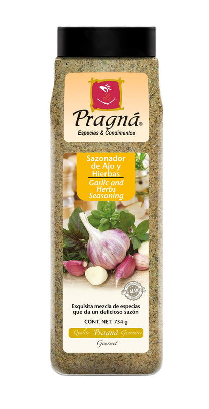 PRAGNA - Sazonador de Ajo y Hierbas Pragnà 734 gr