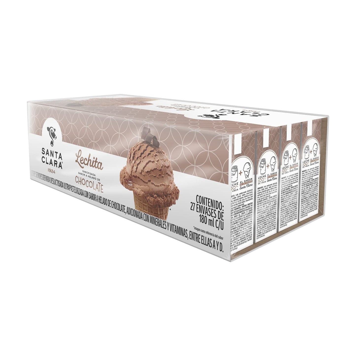 Leche Santa Clara sabor Helado 250ml