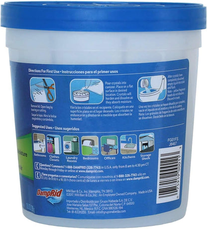 DampRid Absorbente de Humedad Aroma Fresco 11 oz