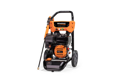 Generac 8899 3100 PSI 2.4 GPM - Lavadora a presión residencial de Gas - Pistola de pulverización ergonómica PowerDial con Consejos de Cambio rápido - Limpia sin Esfuerzo Coches, Cubiertas, calzadas y