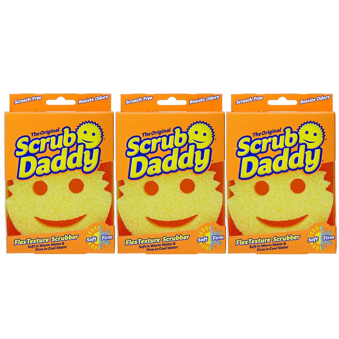 Scrub Daddy Modelo Fibra Paquete de 3 Pzas