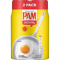 Pam Original - Spray de cocina antiadherente 100% natural de aceite de canola (2 paquetes de 12 onzas cada lata)