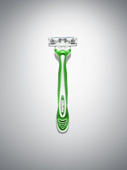 Gillette Prestobarba 3 Senscare Rastrillo Desechable, 16 Unidades