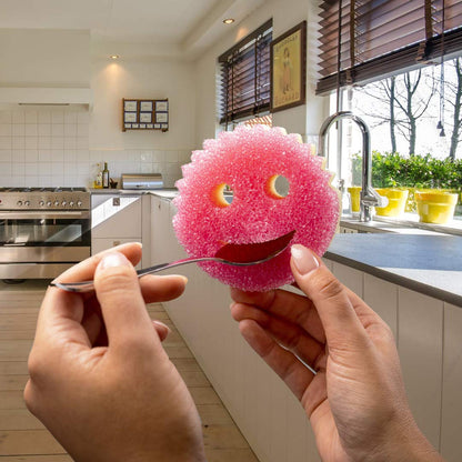 Scrub Daddy Modelo Scrub Mommy Fibra+Esponja Paquete de 3 Pzas