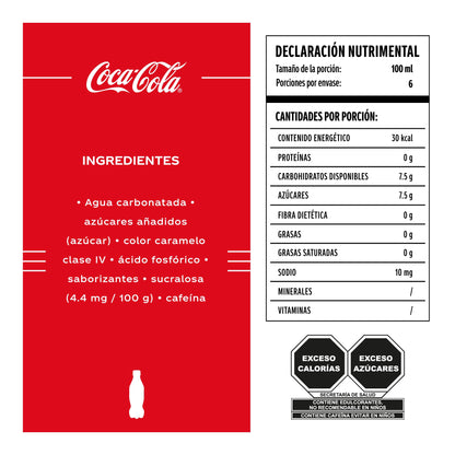 Coca-Cola Original, 24 Pack - 600ml/PET