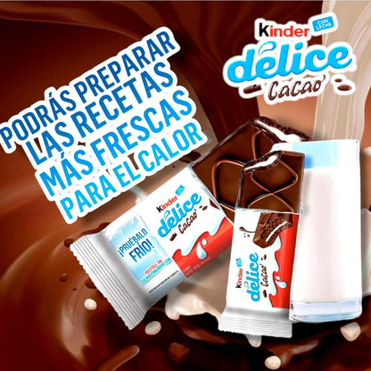 Kinder - Kinder Chocolate Delice Cacao - 10 Piezas