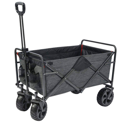 MacSports Mac Sports - Mac Sports Carrito de Carga Extra Largo, Plegable para Uso al Aire de Campo