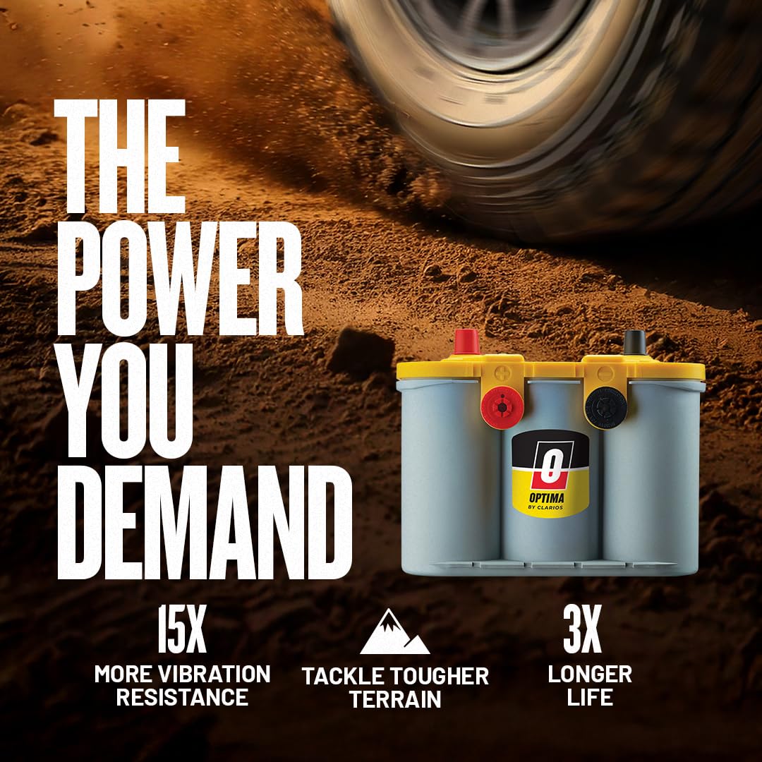 OPTIMA Batteries OPT8012-021 D34 YellowTop Batería de doble propósito