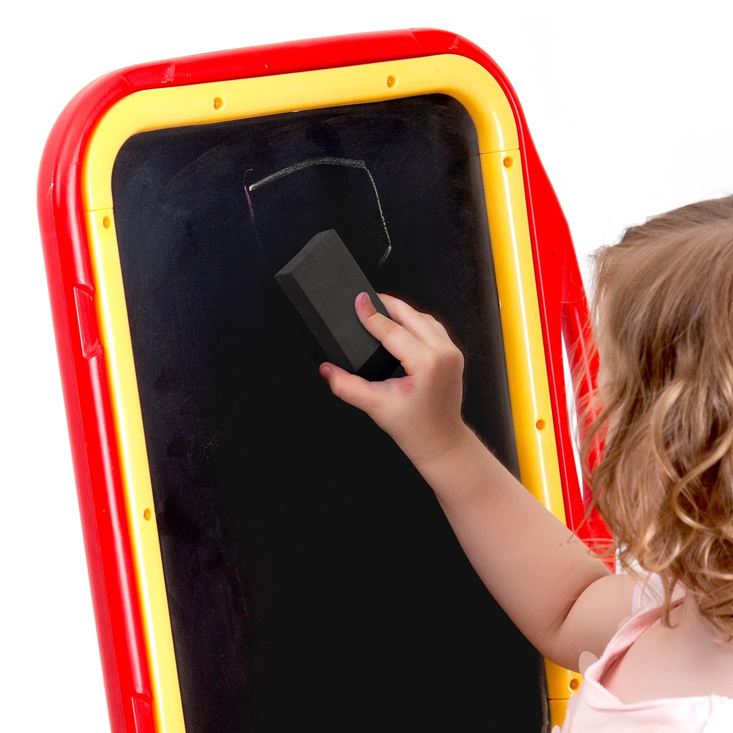 Crayola® Caballete de trípode, magnético 4 en 1, borrado en seco, pizarrón y superficies de pintura, altura ajustable, accesorios de arte integrales, a partir de 3 años