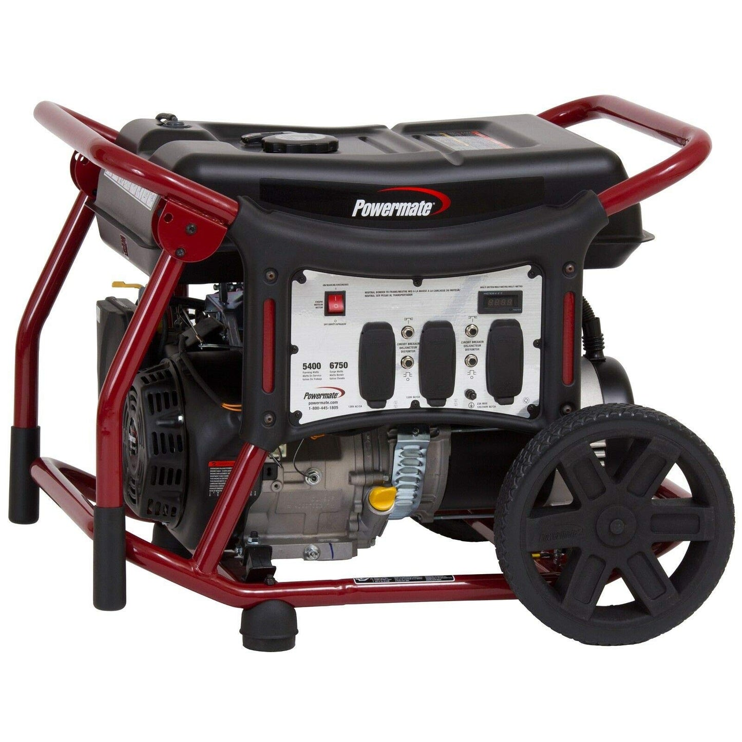 Powermate WX5400 5400W Generador portátil de Gas 49St