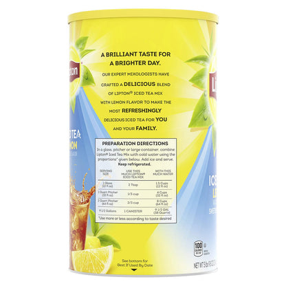 Lipton Iced Tea Mix, Makes Quarts