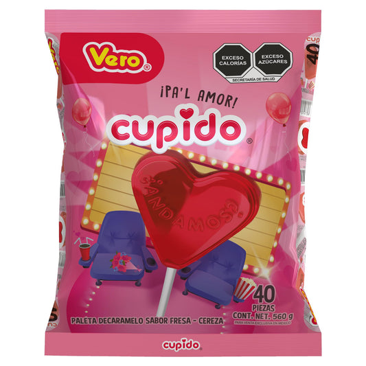 - PALETA CUPIDO VERO 40 PZAS