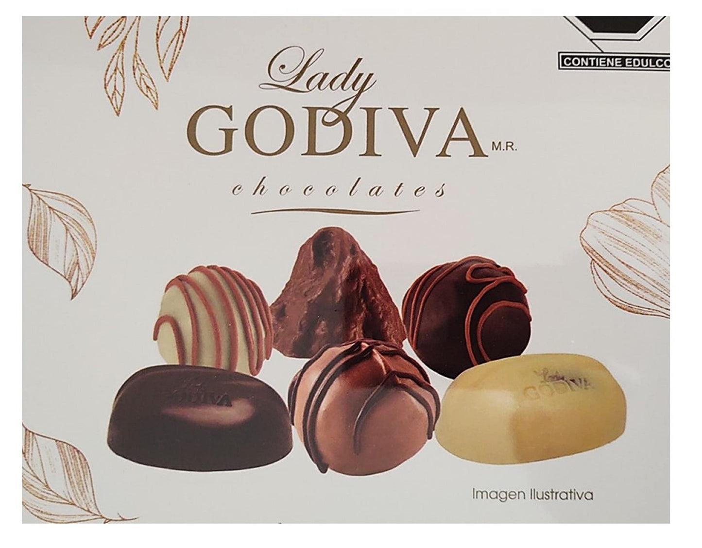 Surtido de Chocolate y Trufas, LADY GODIVA, 336 gramos