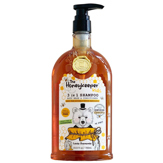 The Honeykeeper - The Honeykeeper Kids Shampoo Manzanilla Y Miel Para Cabello Y Cuerpo Niños - 700 Ml