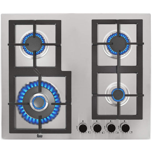 Parrilla Empotrable De Gas EFX 60.1 4G AI AL DR CI 60 cms (24 pulgadas) en Acero Inoxidable Teka