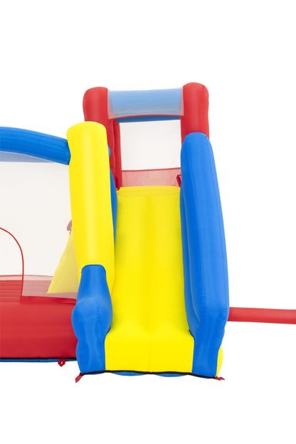 Bestway H2OGO! Slidetastic Mega Bouncer Bouncer House (9 pies x 8 pies 5 Pulgadas x 84 Pulgadas) | para Juegos en Interiores y Exteriores | Perfecto para niños a Partir de 3 años