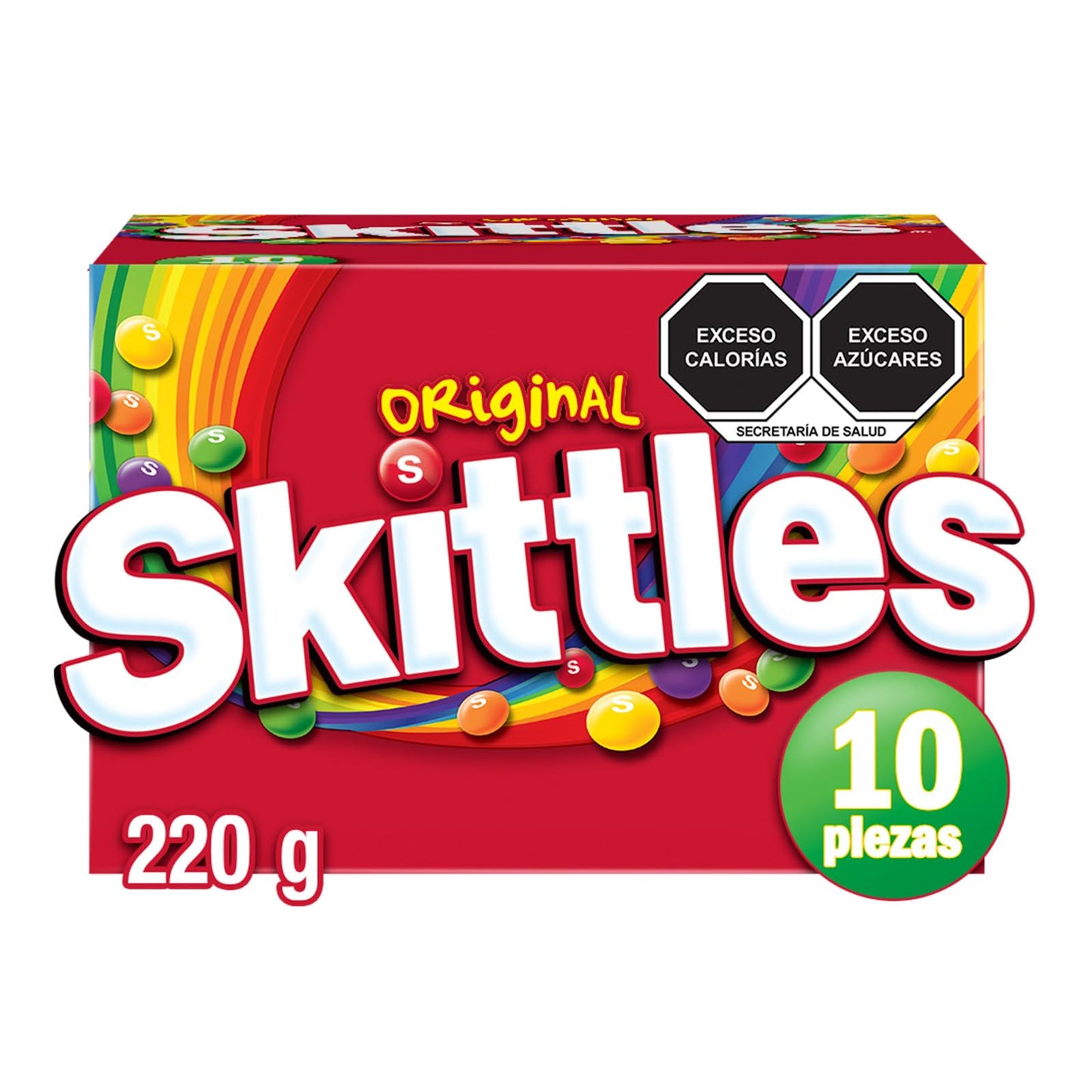 Skittles Skittles dulces caramelo suave original 10 piezas de