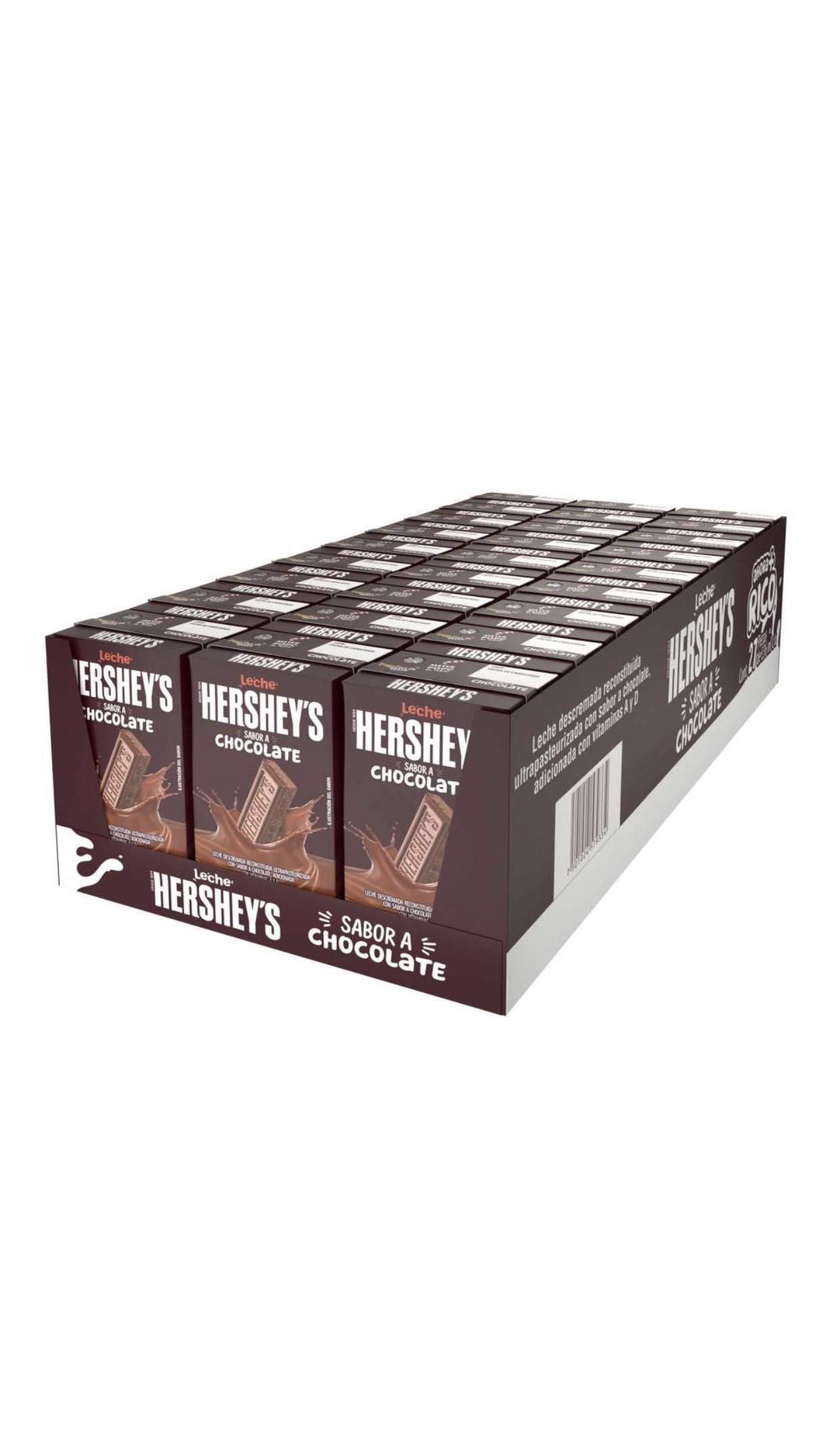 HERSHEY'S - Hersheys - Leche, Chocolate - 27 Piezas de 236 ml