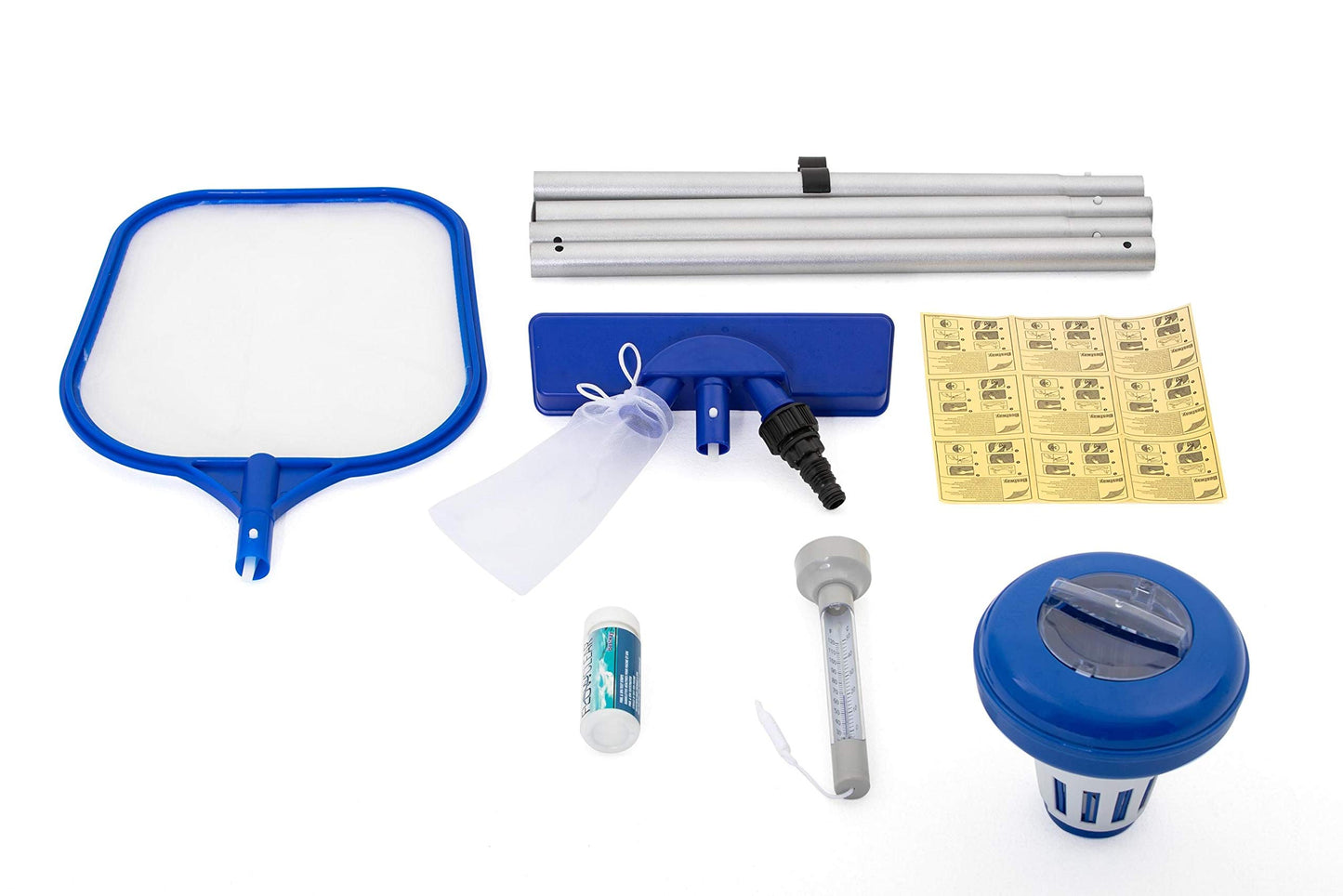 Bestway Kit Limpieza Limpiafondo Mantenimiento Alberca 7 Pzs