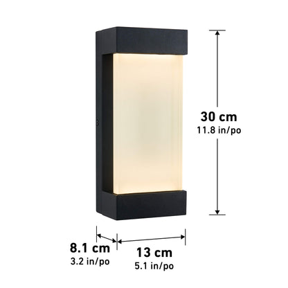 Artika Glacier Out-GL-ONBL Luz LED integrada Negro