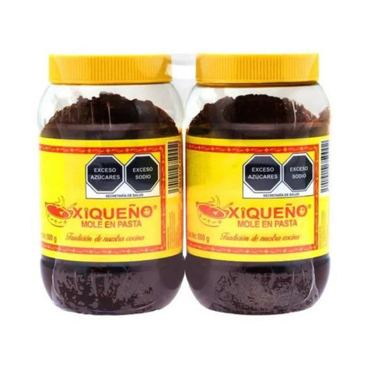 Mole En Pasta Xiqueño 2 Pzas De 500 G