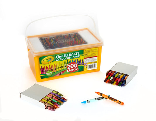 Crayola Ultimate Crayon Bucket 200 Crayons by Crayola