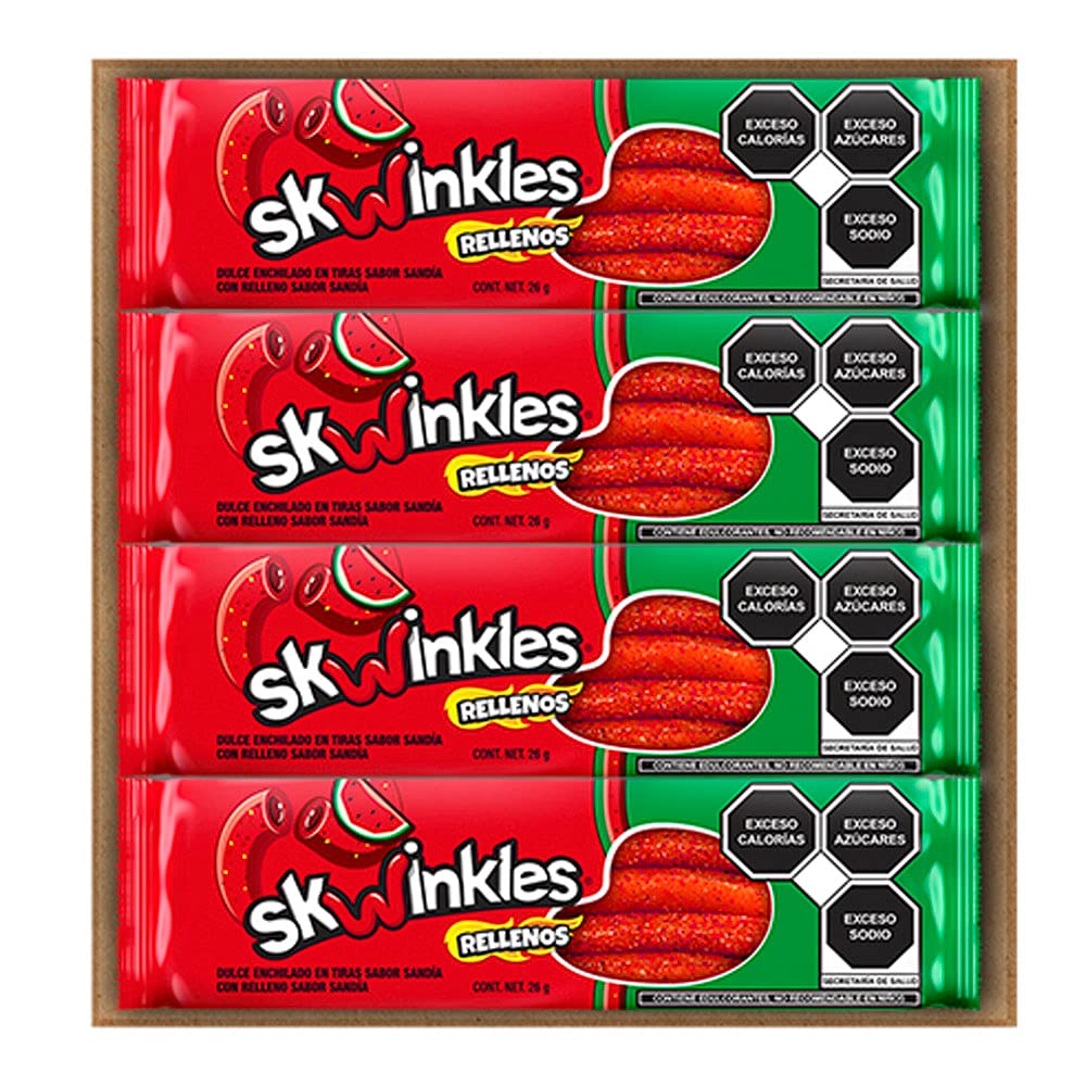 dakomyo Dulce Skwinkles Rellenos Sandia /Precio Por D - 12 Piezas C/U