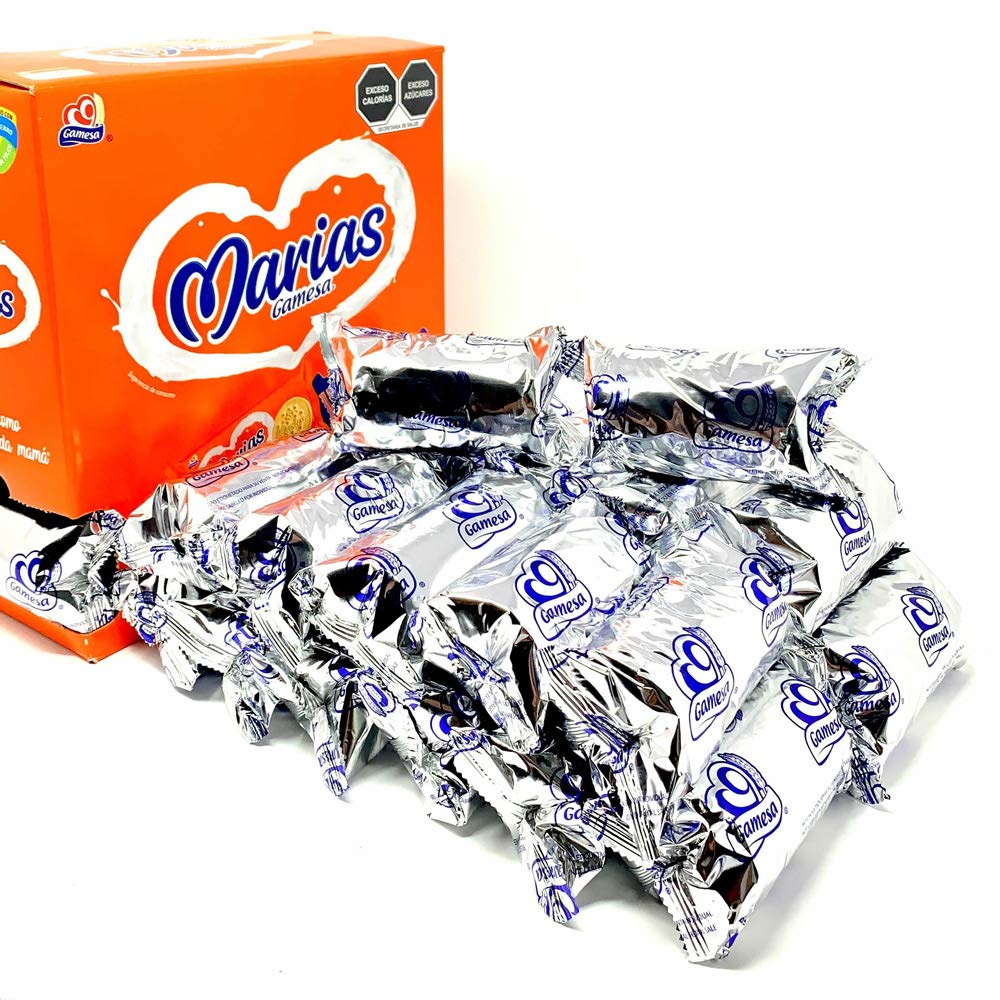 galletas marias | 25 mini rollos 1.5kg | gamesa | leche | cafe | chocolate | mermelada | reposteria | recetario | vainilla | mantequilla | helado | dulces | pasteleria | panaderia | snack | galleta