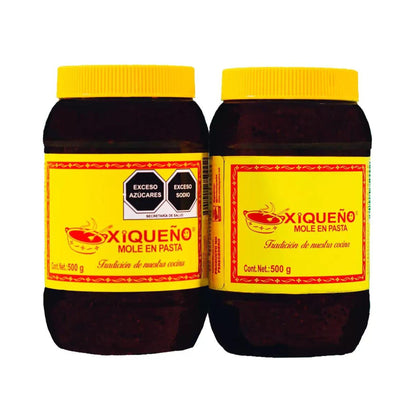 Mole En Pasta Xiqueño 2 Pzas De 500 G