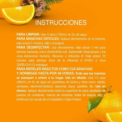 Pinol repelente multiusos 9 Litros