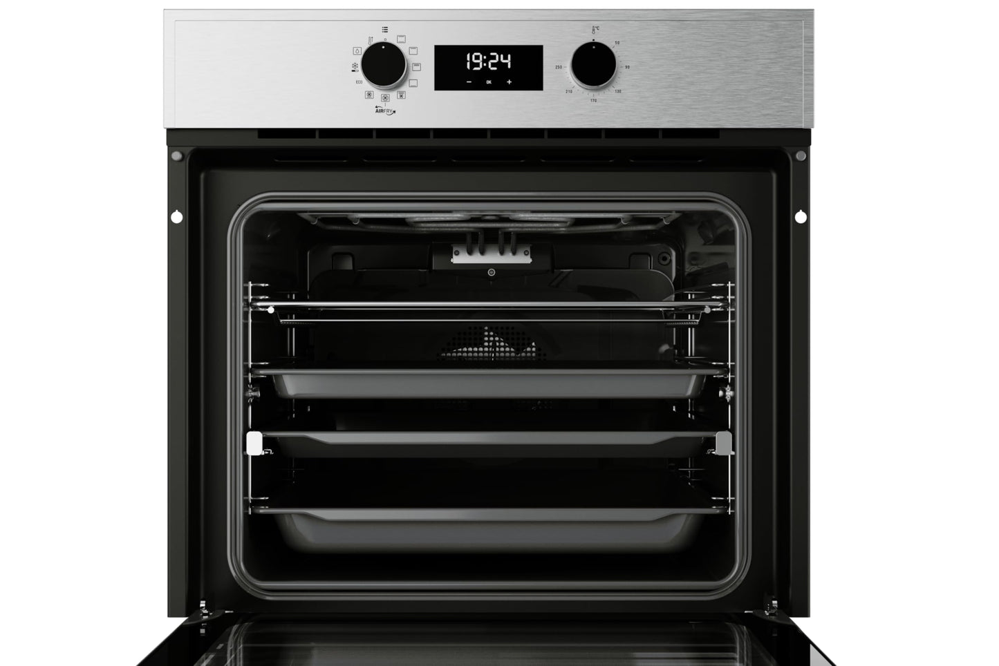 Horno Eléctrico Empotre Teka HSB 646 SS AIRFRY 60 cm Cristal Negro