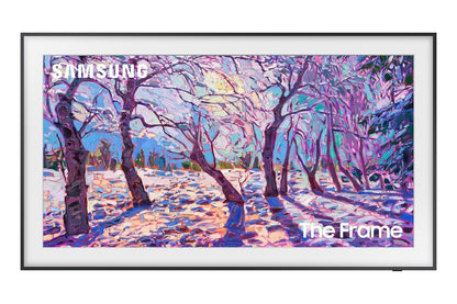 Samsung 32 Pulgadas Clase QLED The Frame LS03C Series, Quantum HDR, Modo artístico, visualización Mate antirreflejo, Soporte de Pared Delgado Incluido, televisor Inteligente con Alexa Incorporado
