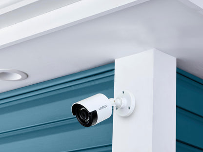 Lorex Sistema de seguridad DVR con cable de 1 TB con 8 canales HD de 1080p con 8 cámaras bala para interiores y exteriores