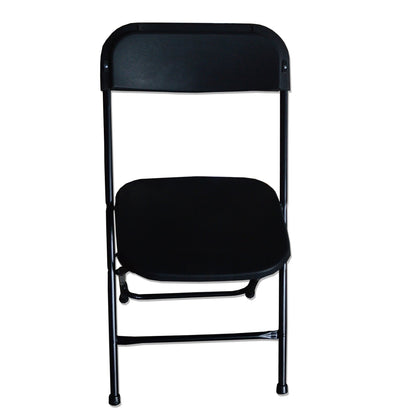 Samsonite - Sillas Plegables Samsonite de 4 Unidades, Negro, Resistente a los UV, Acero y Polipropileno, Contemporáneo, para Exterior y Patio Jardín