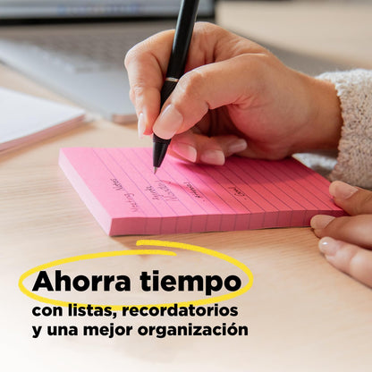 Post-it - 3M Post-it Neon Ultra Notas (Modelo 654)