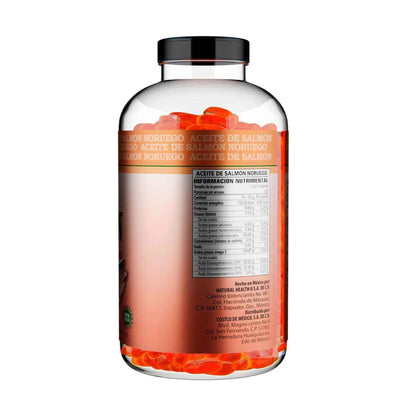 Aceite De Salmon Noruego Omega 3 All Nature 320 Cápsulas Varios artistas
