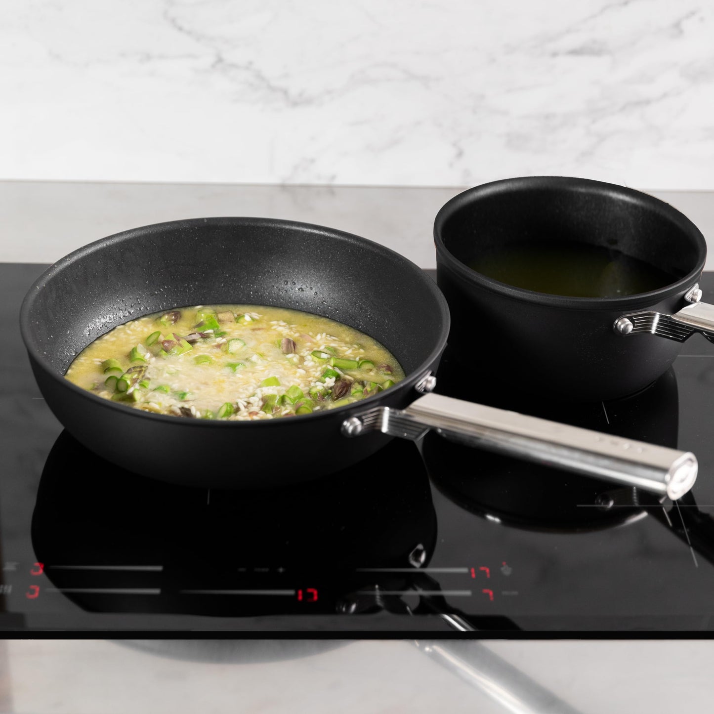 Smeg Cookware Negro Wok de 12 pulgadas