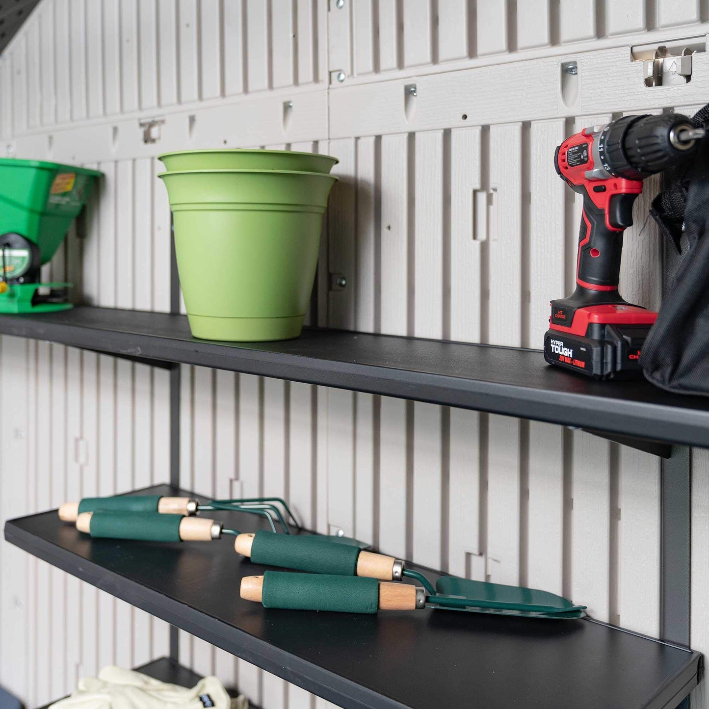 Lifetime - LIFETIME 60075 - Cobertizo de Almacenamiento para Exteriores, 8 x 15 pies, Arena del Desierto