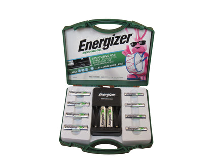 Energizer Recarga, 6 pilas AA y 4 pilas AA recargables con 1 cargador