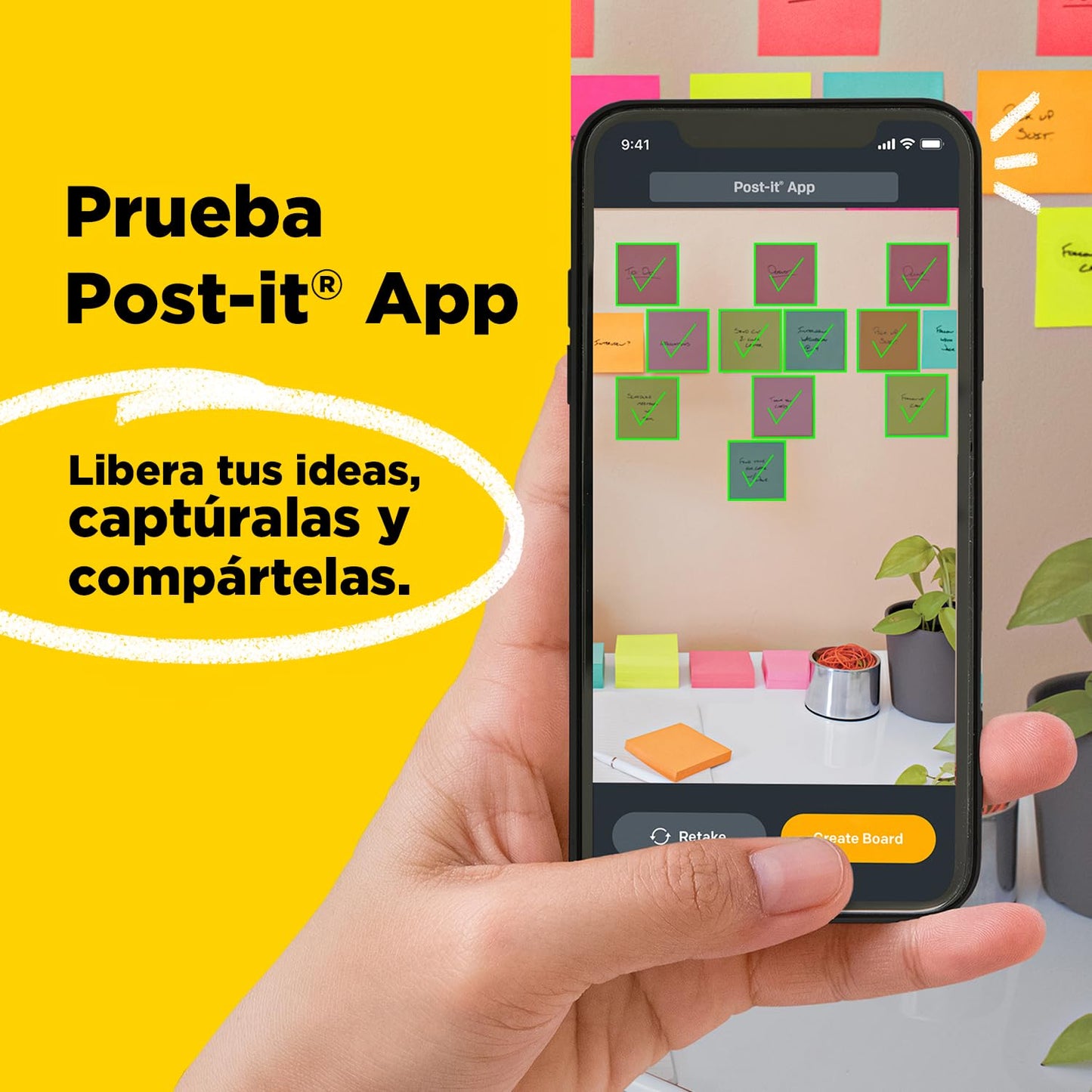 Post-it - 3M Post-it Neon Ultra Notas (Modelo 654)