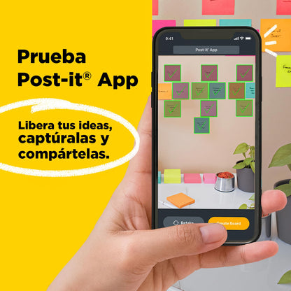 Post-it - 3M Post-it Neon Ultra Notas (Modelo 654)