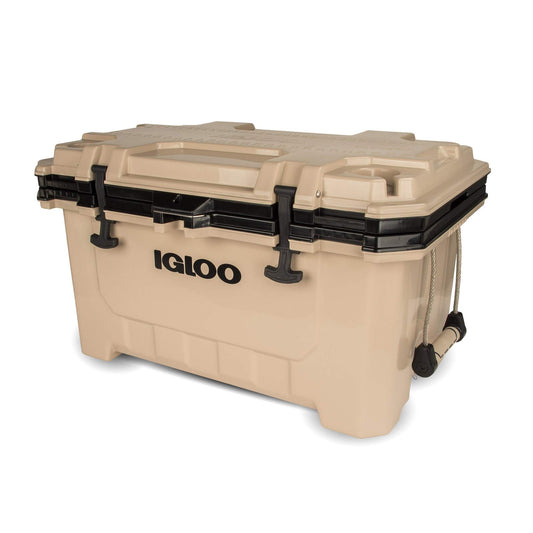 Igloo 70 QT Lockable Insulated Ice Chest Cooler with Carry Handles