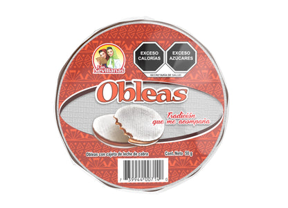 Las Sevillanas - Obleas con cajeta Las Sevillanas 25 pzs